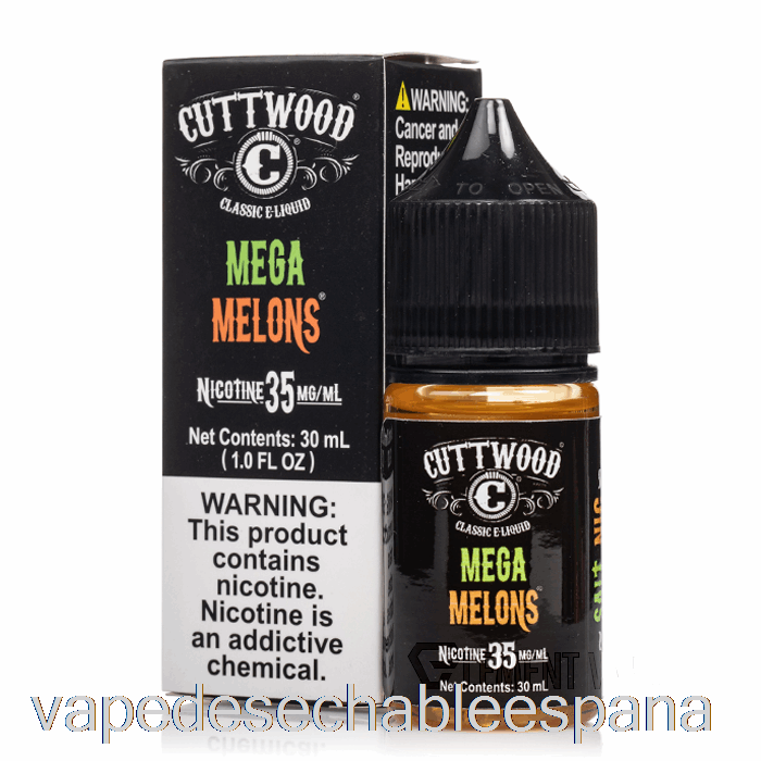 Vape España Mega Melones - Sales De Cuttwood - 30ml 35mg